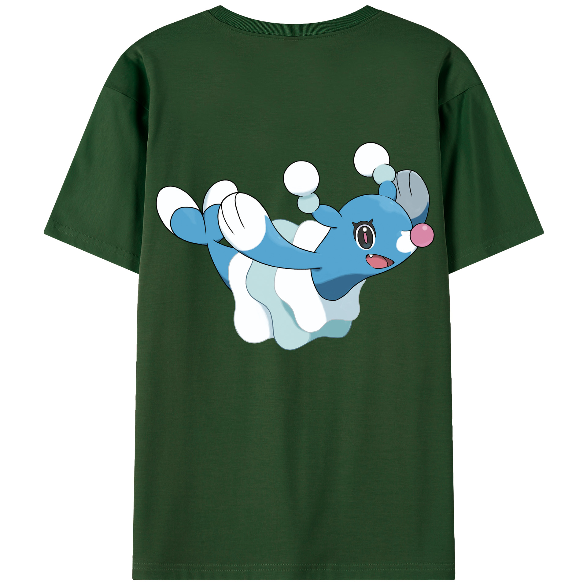 （画像用） ポケットモンスター Pokémon 綿100％半袖Tシャツ（背面プリント）